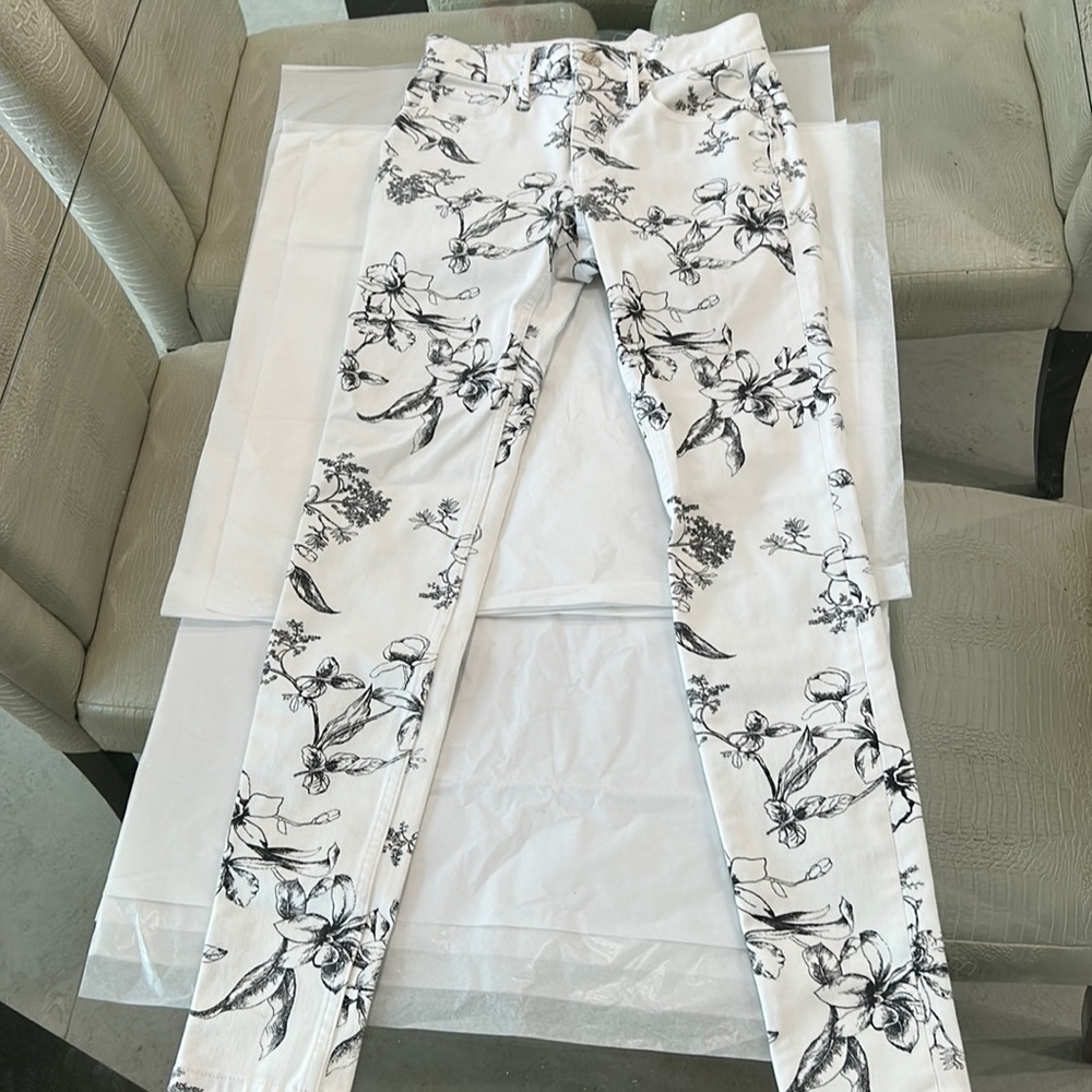 WHBM the skinny  Jacqueline floral 00R